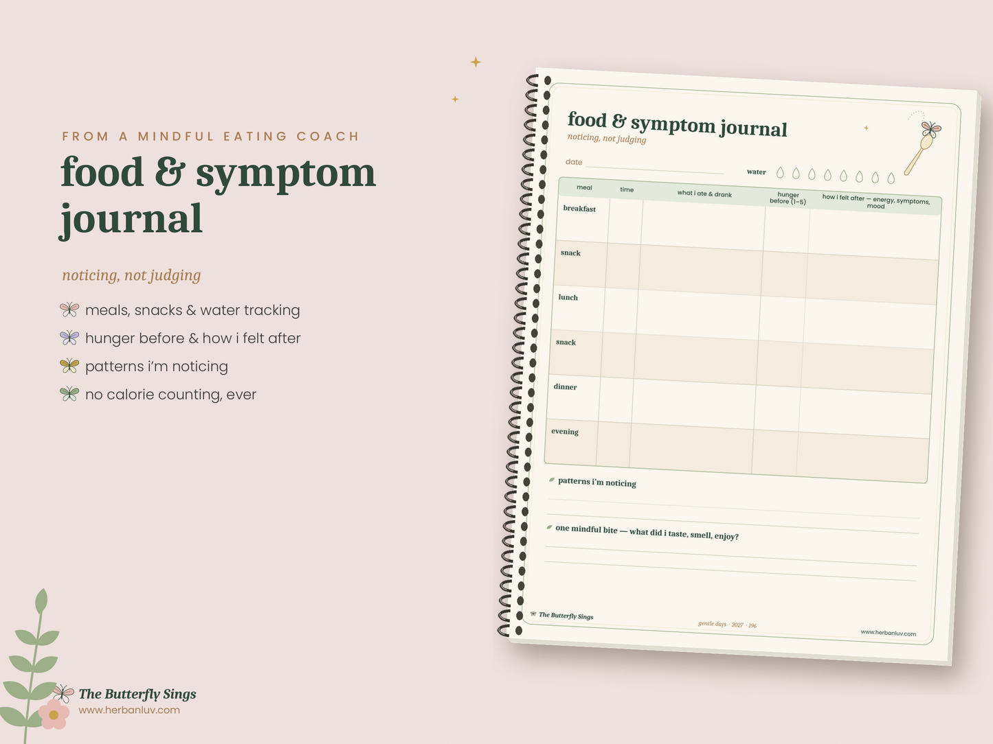 Gentle Days 2027 Chronic Illness Planner | Spoonie Weekly Journal & Symptom Tracker
